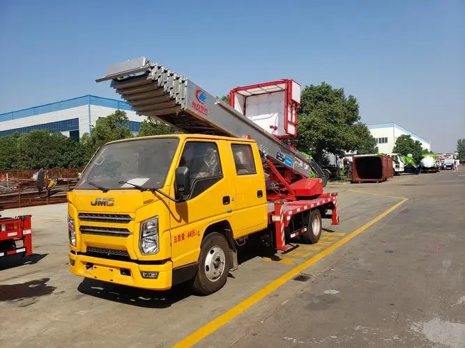 福州仓山附近云梯车出租 砂石搬运